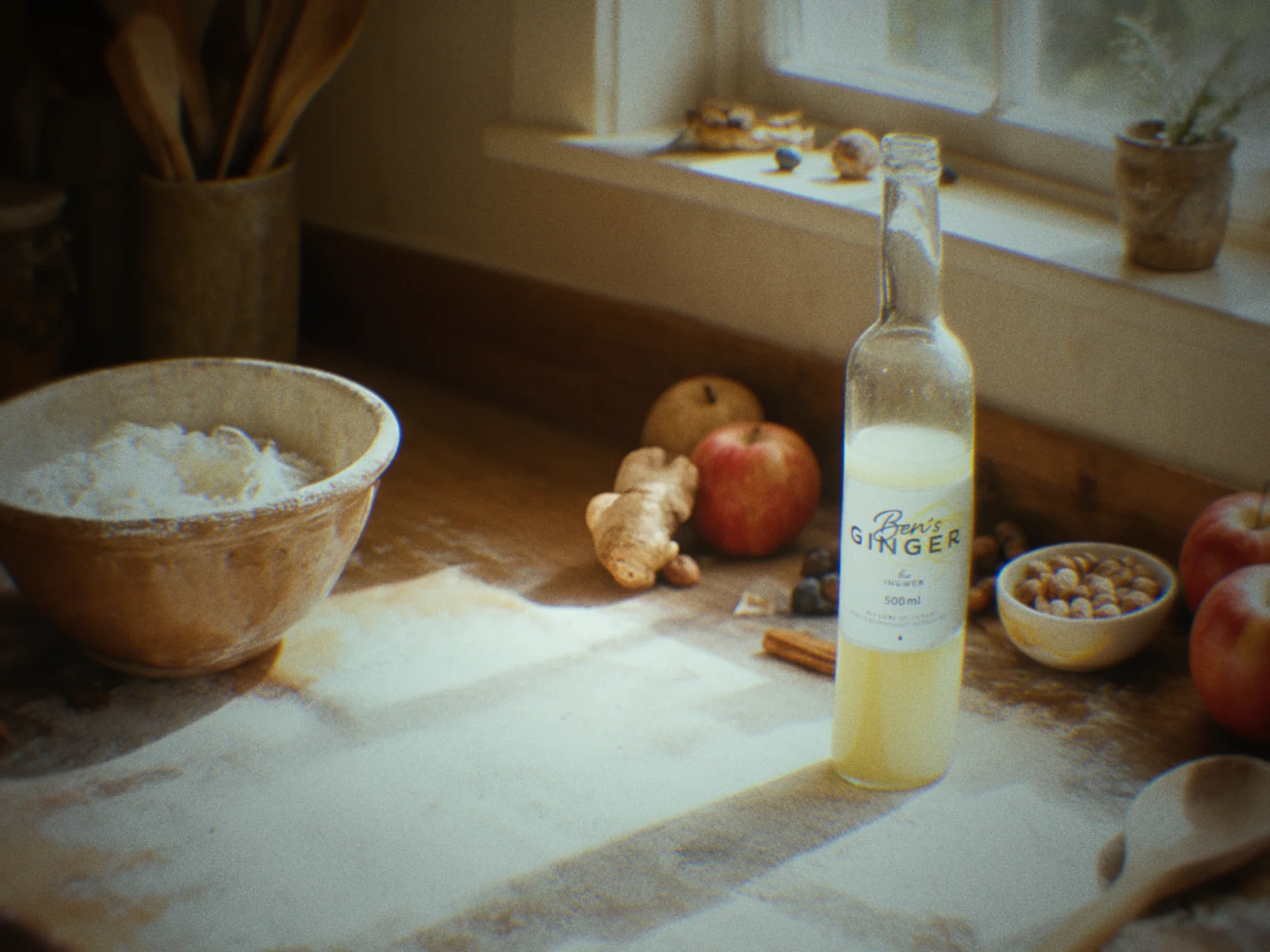 Ben's Ginger beim Backen