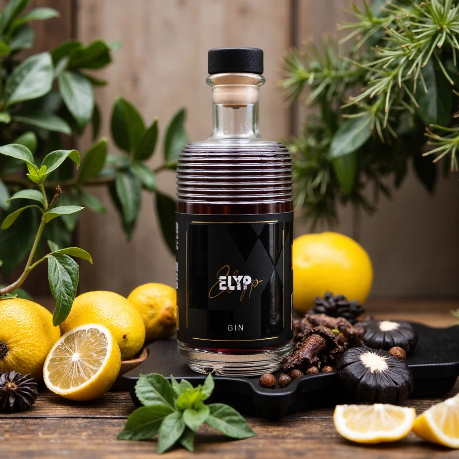 Elyp Black Gin mit Gewürzen