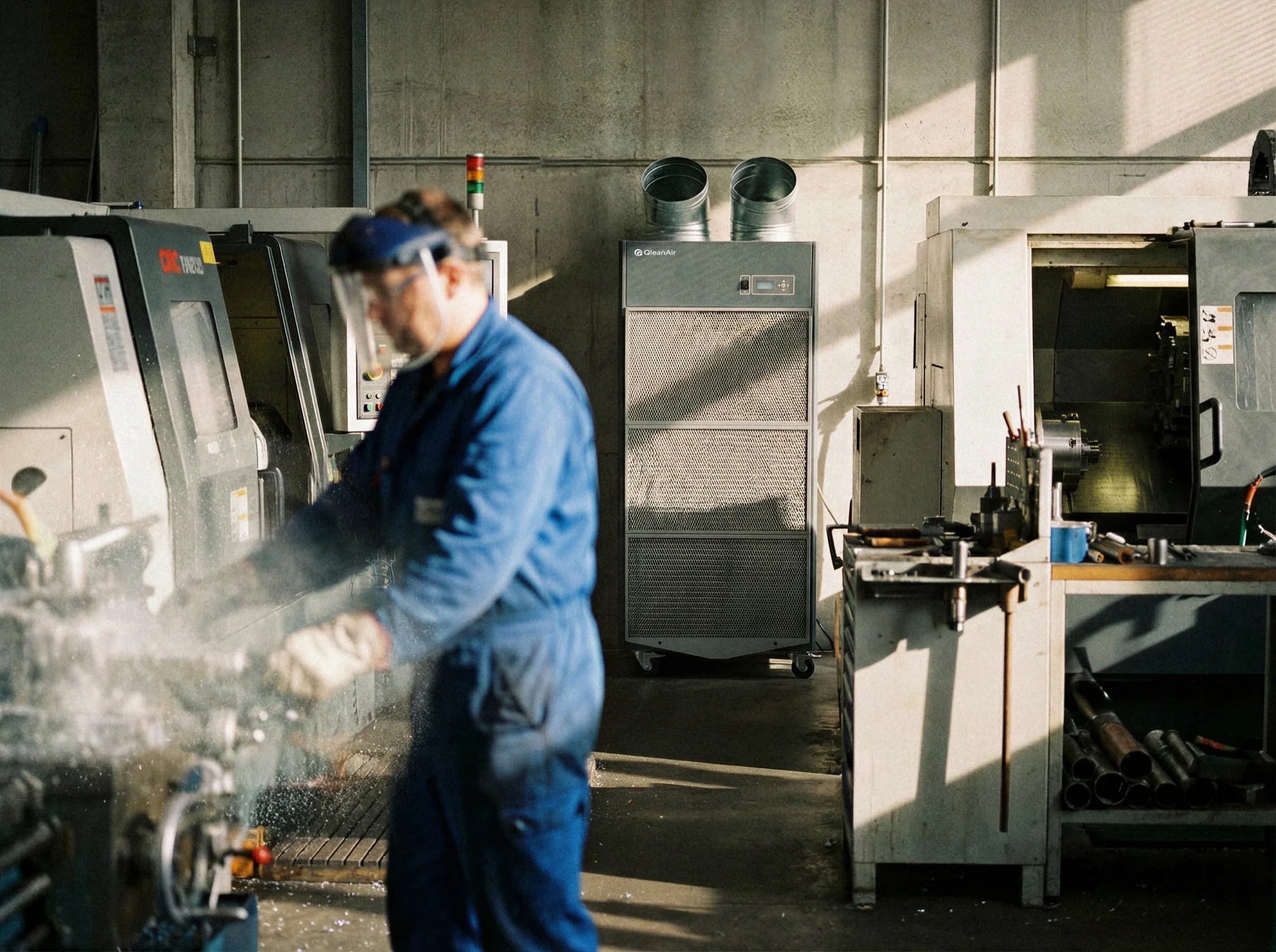 QleanAir FS70OM Produktionsanlage