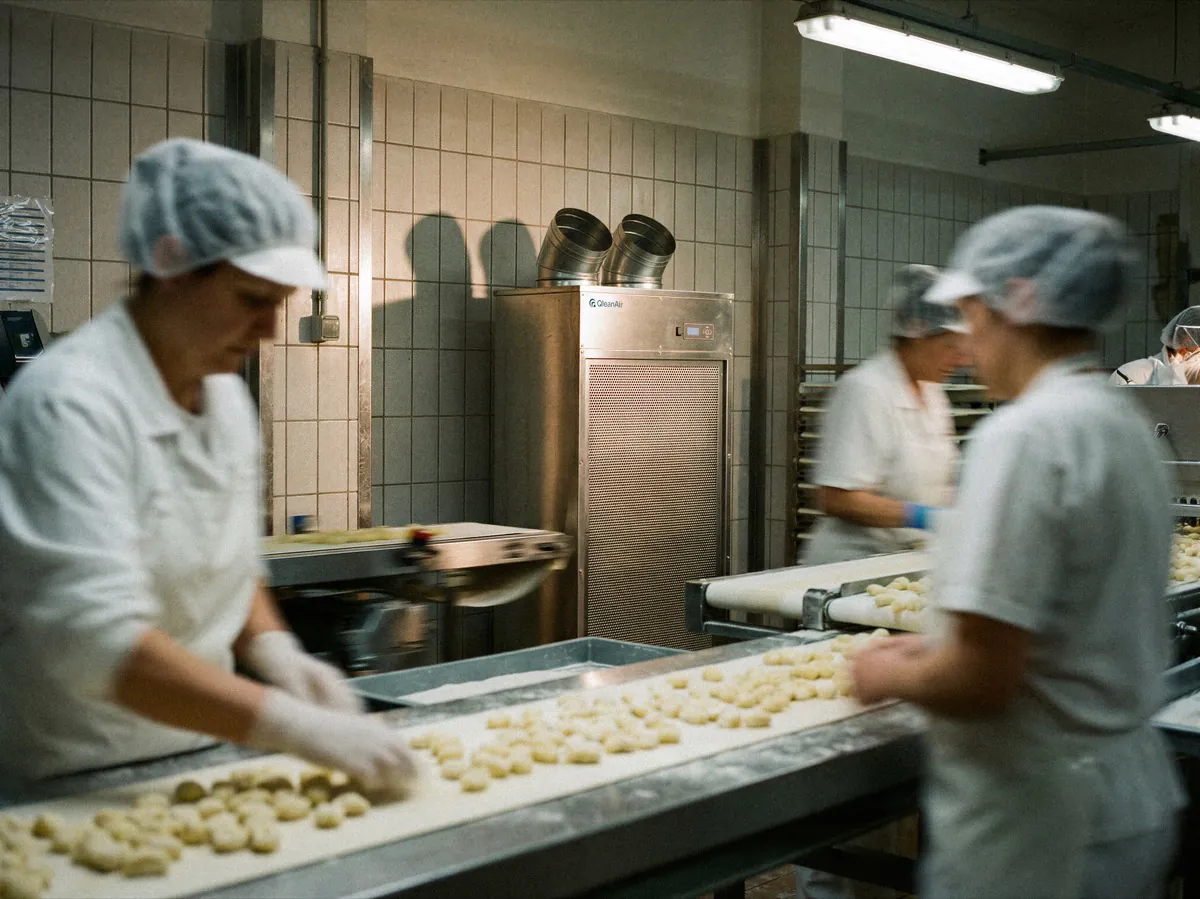 QleanAir FS70FG Industrieanlage cineastisch inszeniert