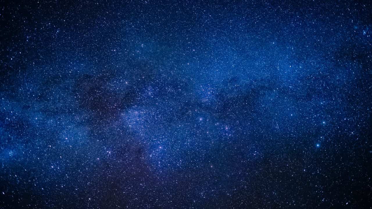 A breathtaking view of the starry night sky featuring the Milky Way galaxy.