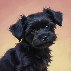 Portrait illustration of Toto from The Wonderful Wizard of Oz