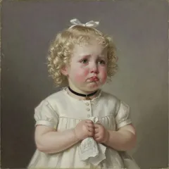 Portrait illustration of Lottie Legh from A Little Princess