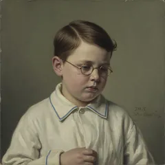 Portrait illustration of John Darling from Peter Pan (Peter and Wendy)