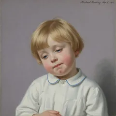 Portrait illustration of Michael Darling from Peter Pan (Peter and Wendy)