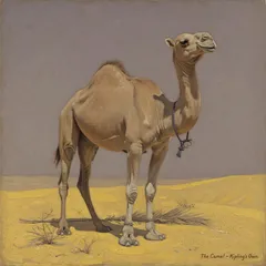 Portrait illustration of The Camel from Just So Stories