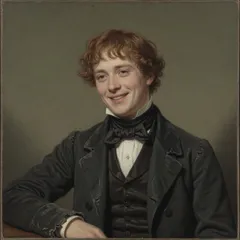 Portrait illustration of Herbert Pocket from Great Expectations