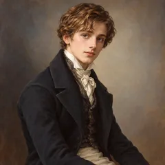 Portrait illustration of Startop from Great Expectations