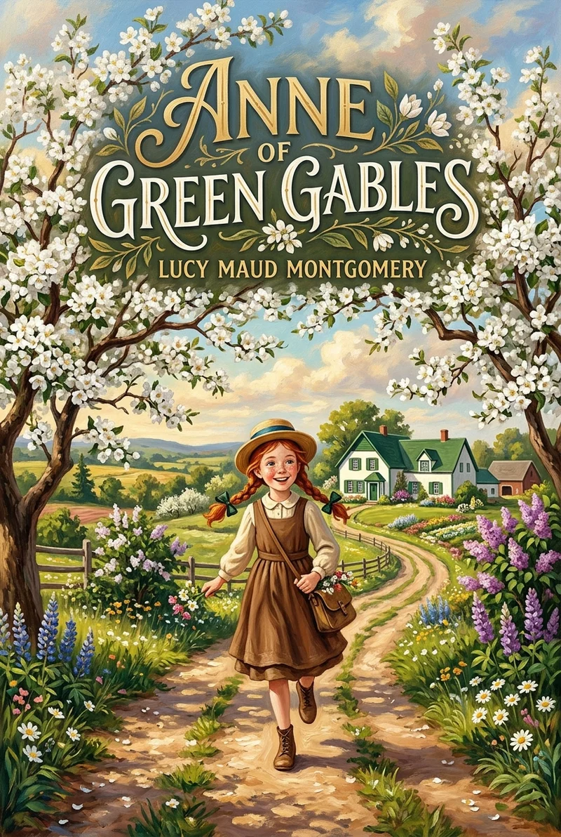 Cover illustration for Anne of Green Gables