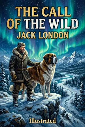 Cover illustration for The Call of the Wild