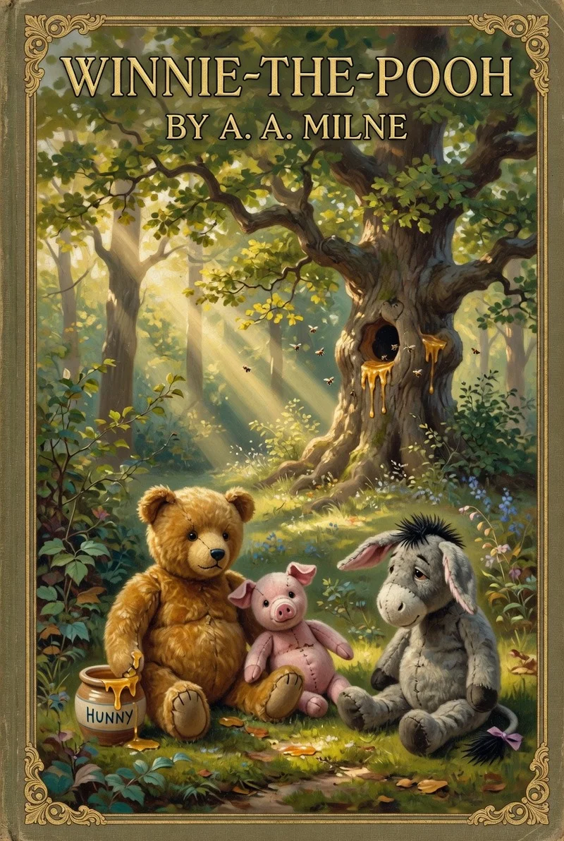 Cover illustration for Winnie-the-Pooh