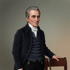 Portrait illustration of Alphonse Frankenstein from Frankenstein