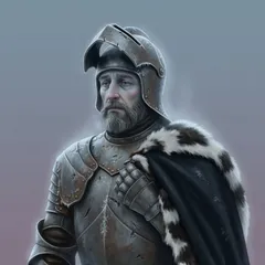 Portrait illustration of The Ghost from Hamlet
