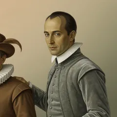 Portrait illustration of Guildenstern from Hamlet