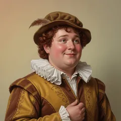 Portrait illustration of Rosencrantz from Hamlet