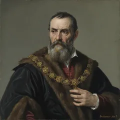 Portrait illustration of Brabantio from Othello