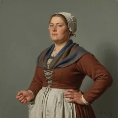 Portrait illustration of Emilia from Othello