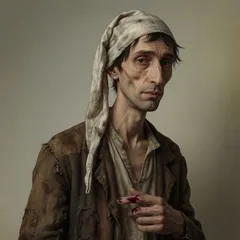 Portrait illustration of Gaspard from A Tale of Two Cities