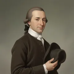 Portrait illustration of John Barsad from A Tale of Two Cities