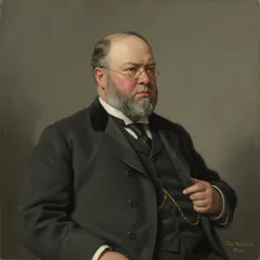 Portrait illustration of The Medical Man from The Time Machine