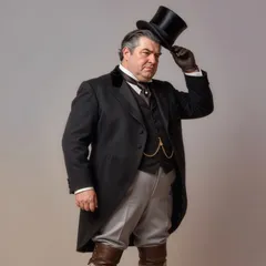 Portrait illustration of Alexander Holder from The Adventures of Sherlock Holmes