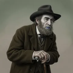 Portrait illustration of John Turner from The Adventures of Sherlock Holmes