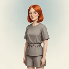Portrait illustration of Fiona from The Giver