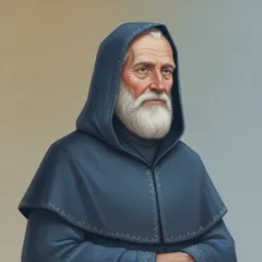 Portrait illustration of The Giver from The Giver