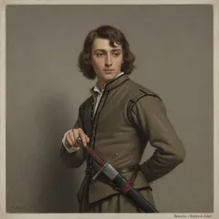 Portrait illustration of Benvolio from Romeo and Juliet