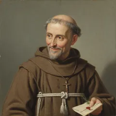 Portrait illustration of Friar Laurence from Romeo and Juliet