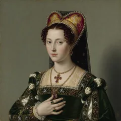 Portrait illustration of Lady Capulet from Romeo and Juliet