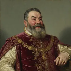 Portrait illustration of Lord Capulet from Romeo and Juliet