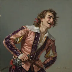 Portrait illustration of Mercutio from Romeo and Juliet