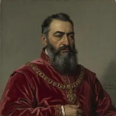 Portrait illustration of Prince Escalus from Romeo and Juliet
