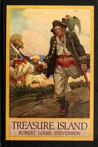 Cover illustration for the Treasure Island novel study