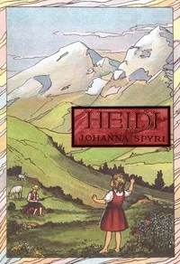 Cover illustration for the Heidi novel study