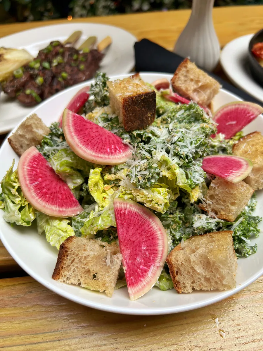 Photo of Baby Gem & Kale Caesar Salad