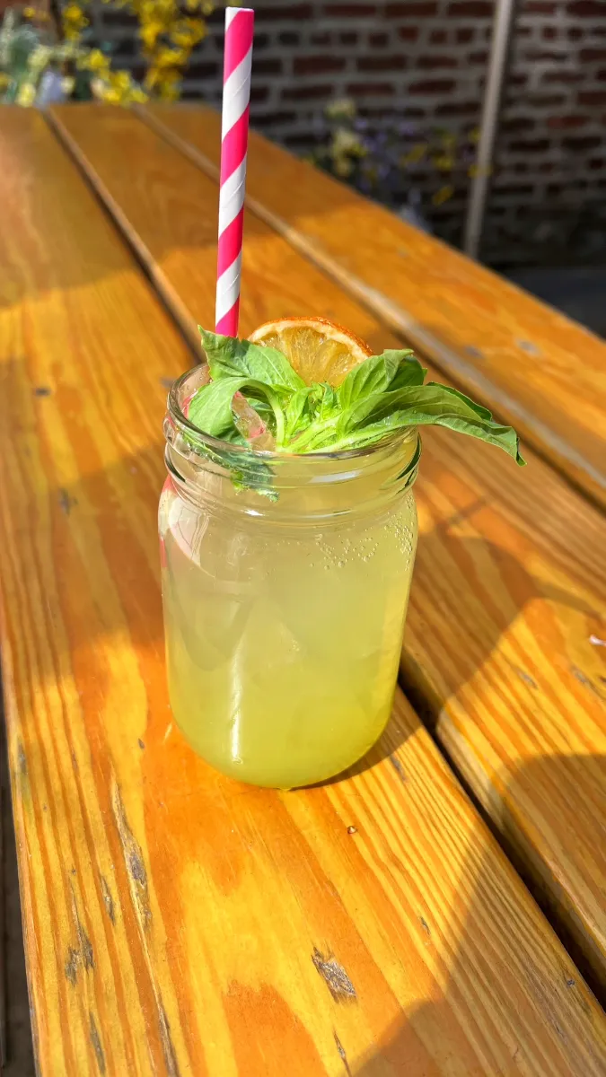 Photo of Basil Lemon Spritz