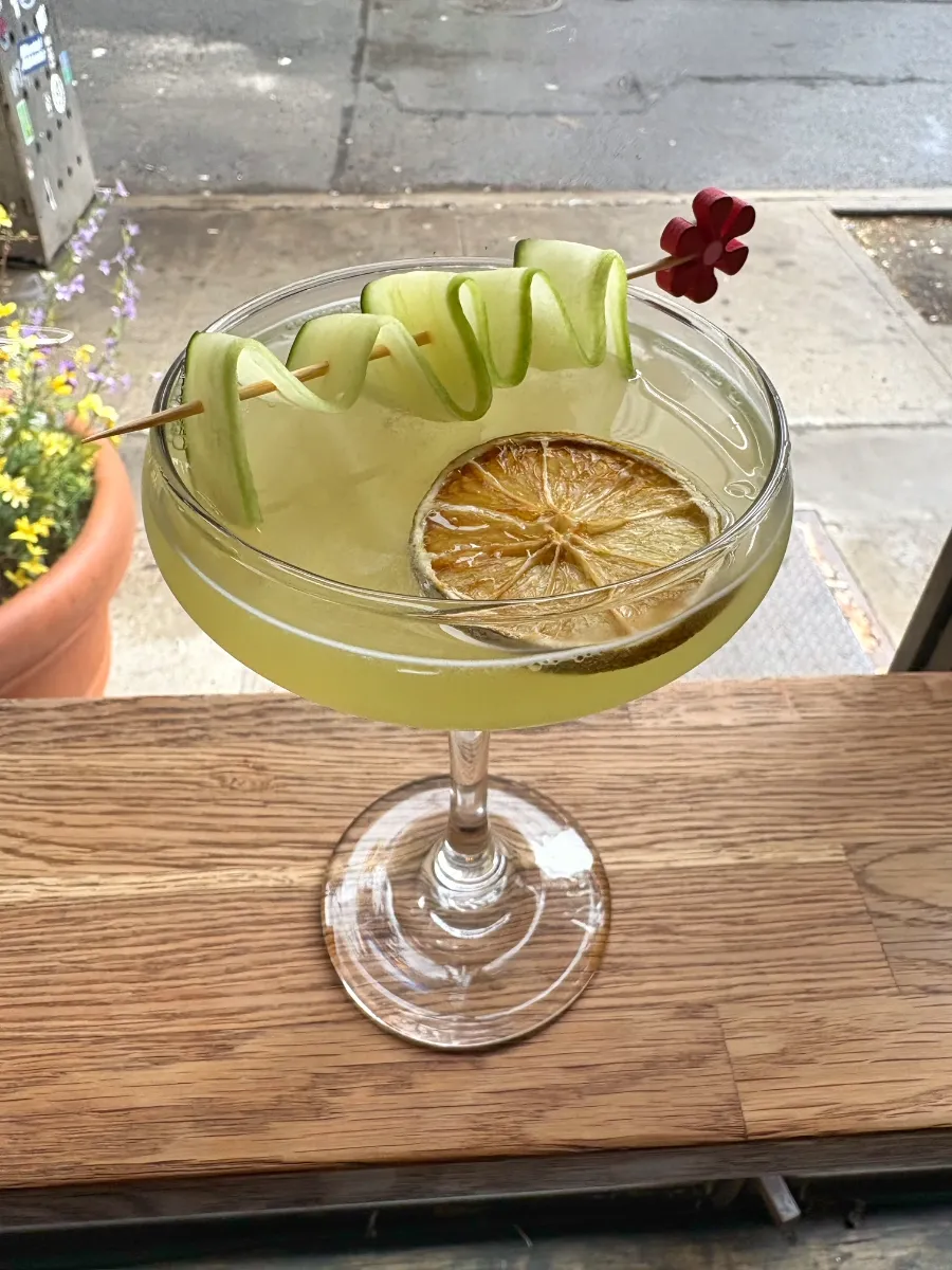 Photo of Cucumber Lime Spritz Martini