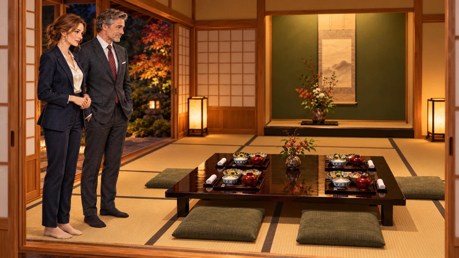 Tatami Rooms and Seating