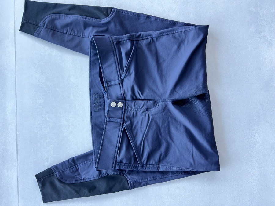 Dover Saddlery full seat breeches rubber grip size 26 riding horse equestrian