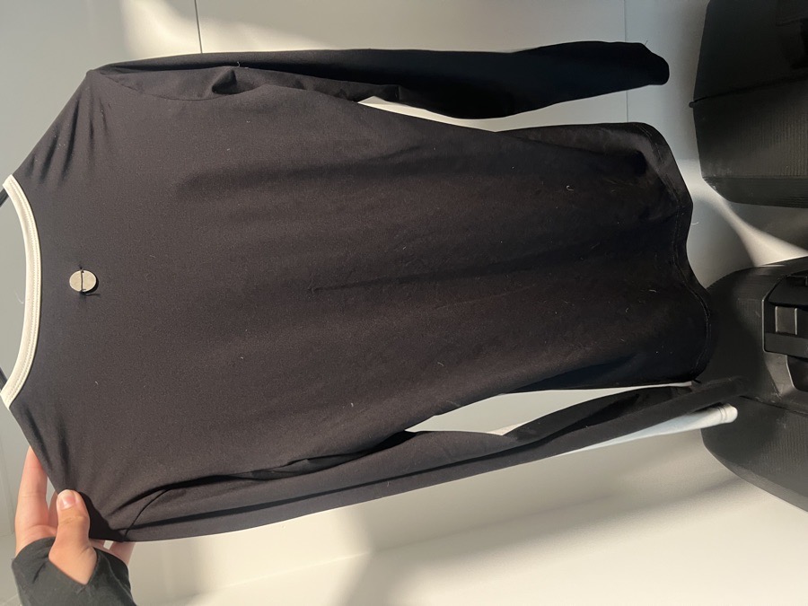 Asmar black/white long sleeve 