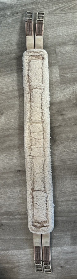 48”Brown Toklat WoolBack Fleece English Girth- used