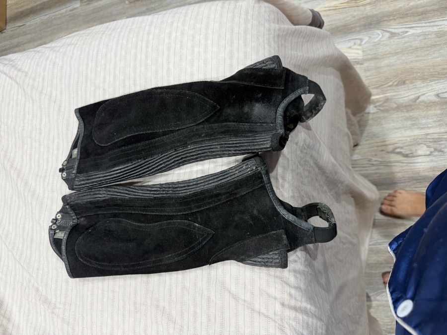  Synthetic Half Chaps for paddock boot medium