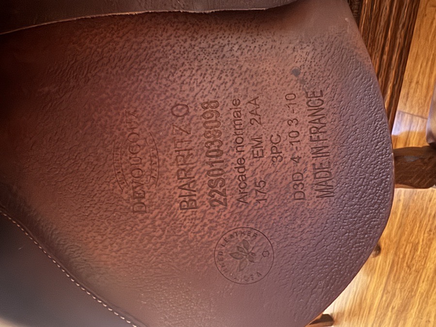 17.5 Devoucoux Saddle