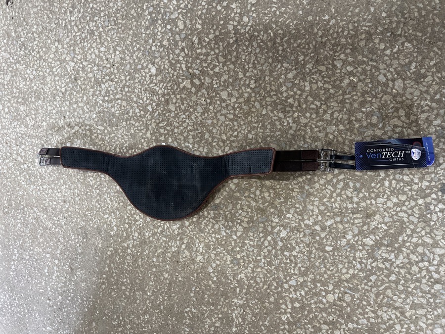 Professional's Choice Contoured Belly Guard Jump Girth, Brown