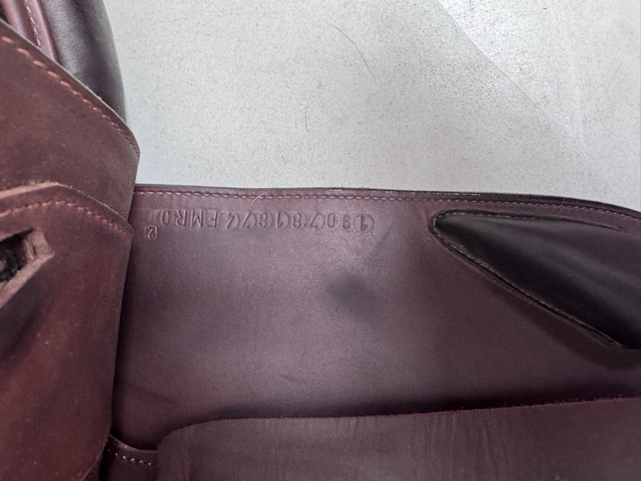 17.5” Erreplus JR1 Saddle - SL Panels - WOOL Flocked and Fully Adjustable!