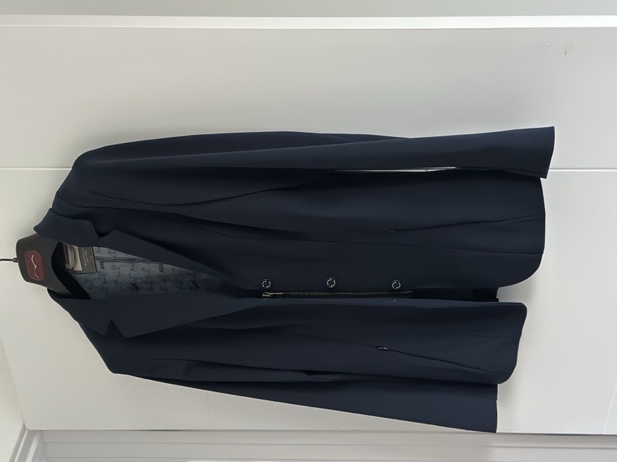 Must go! Brand New Animo LP Ladies Show Coat - Navy