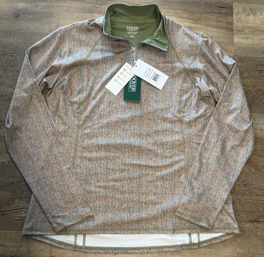 DS 1/4 zip riding shirt