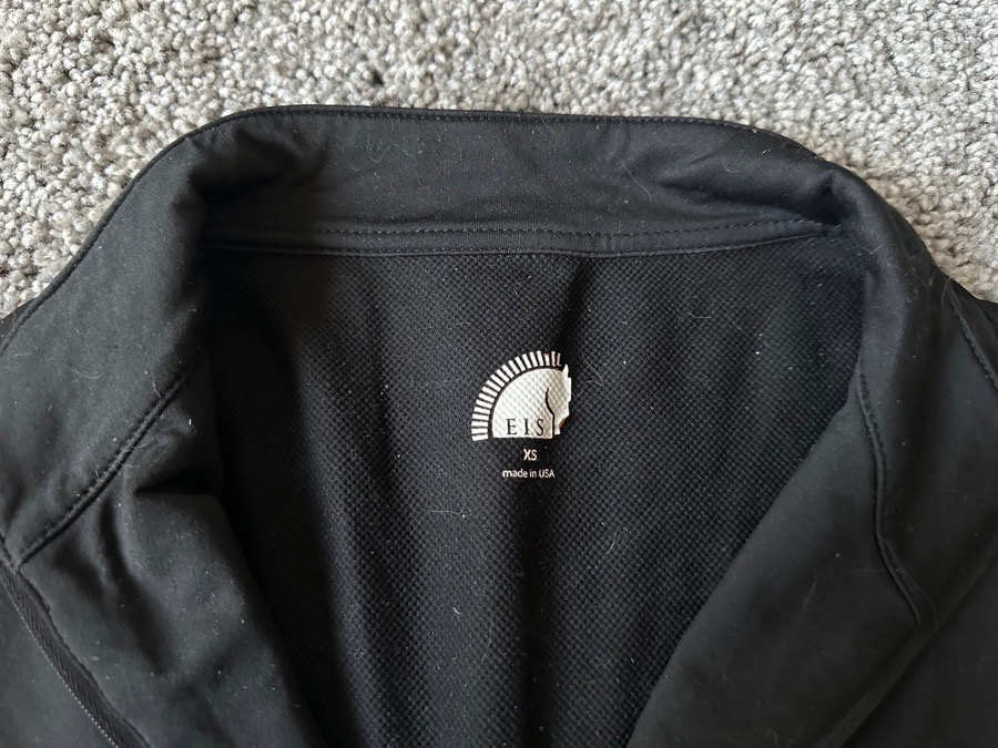 Xs black equi in style 1/4 zip 